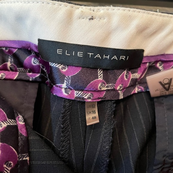 Elie Tahari Striped Dress pants - Picture 4 of 5